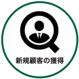 新規顧客の獲得
