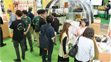 出展ブースの様子